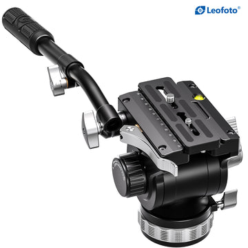 Leofoto BV-20 Fluid Tripod Head with QR Plate Arca Compatible